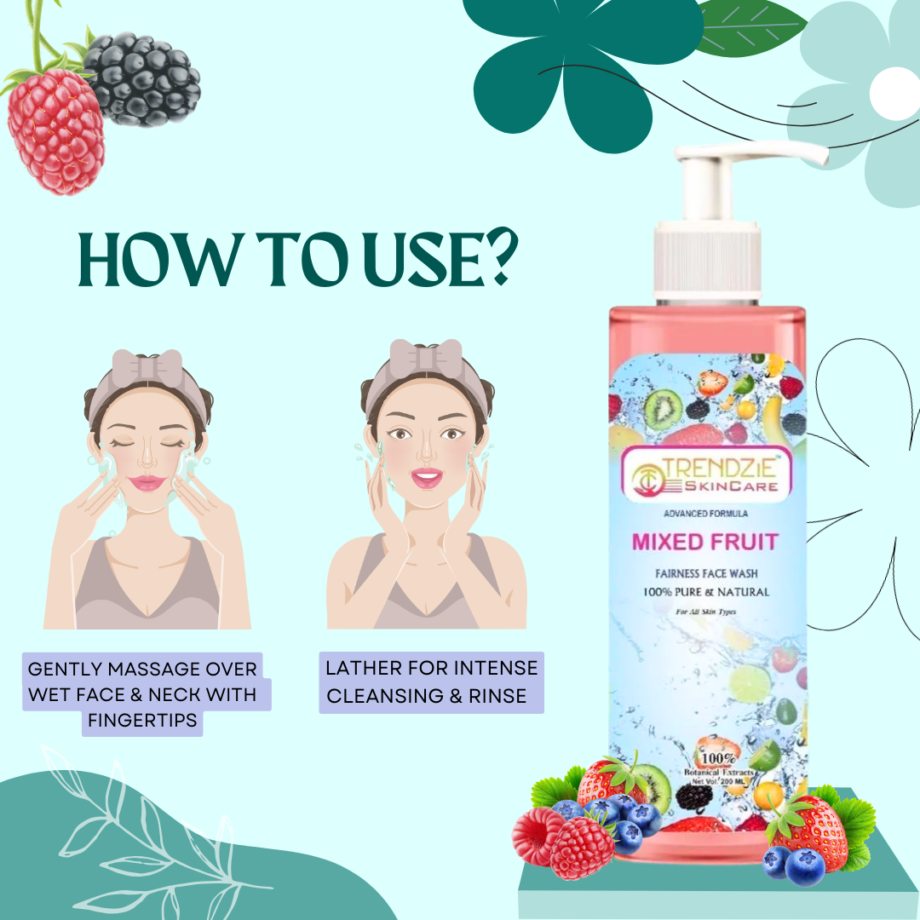 Mixed Fruit Fairness Face Wash - Image 5