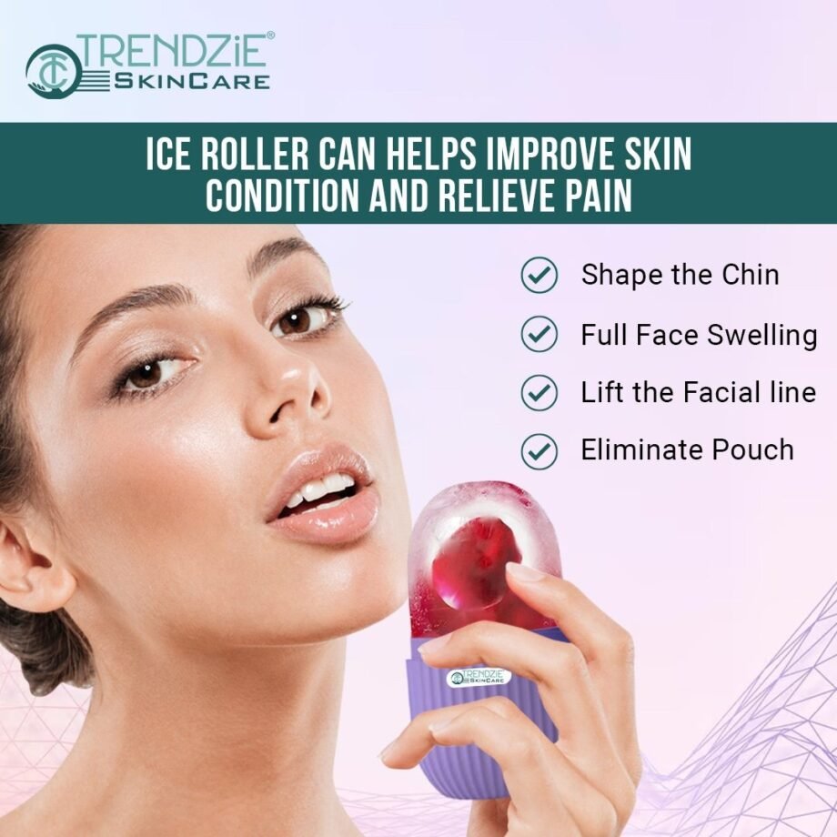 Ice Roller – Reusable Facial Tool for Radiant, Tightened Skin (Assorted Colors) - Image 5