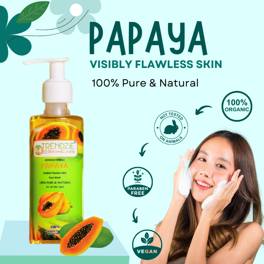 Papaya Face Wash For Visibly Flawless Skin