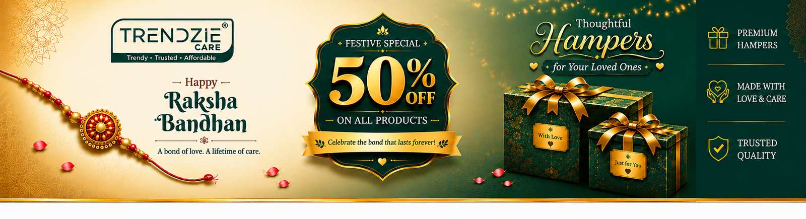 raksha bandhan trendzie care