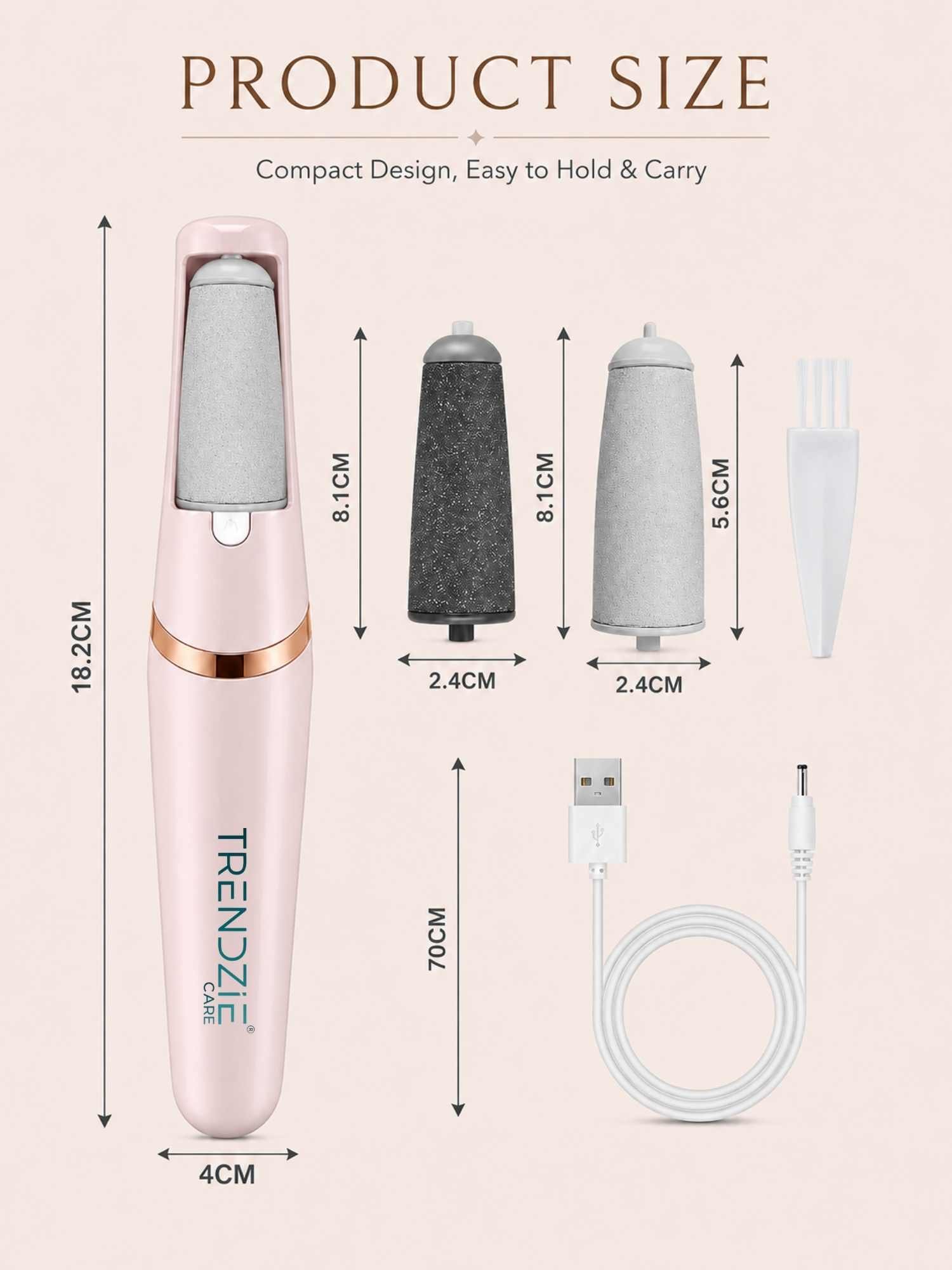 trendzie skin care professional electric feet callus remover i dead skin filer i portable rechargeable pedicure tools for men & women trendzie skin care professional electric feet callus remover i dead skin filer i portable rechargeable pedicure tools for men & women
