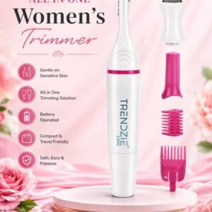2 in 1 facial hair remover & nose trimmer for girls & women (usb rechargeable) (copy)
