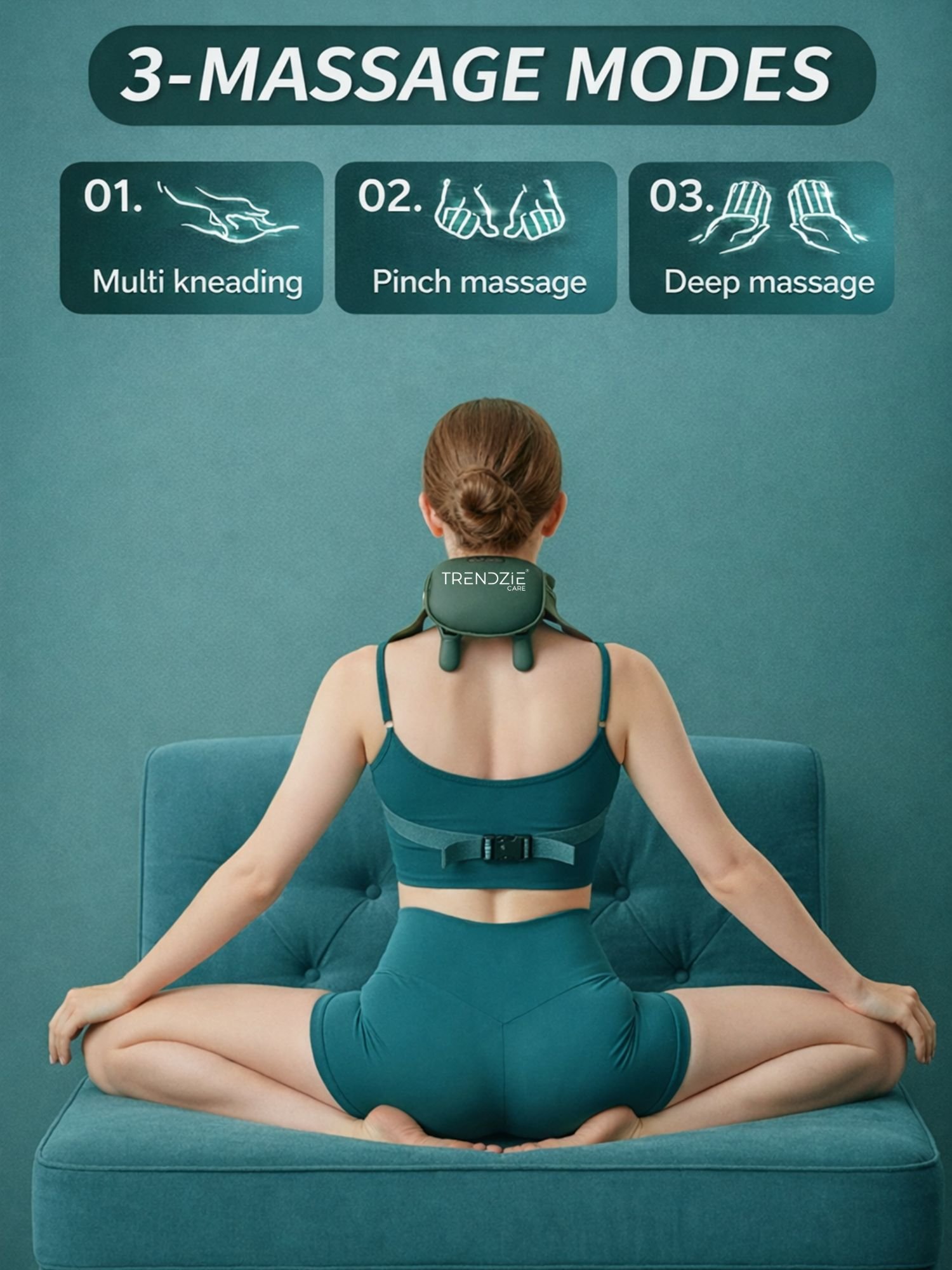 shoulder, neck & body massager with heat shoulder, neck & body massager with heat