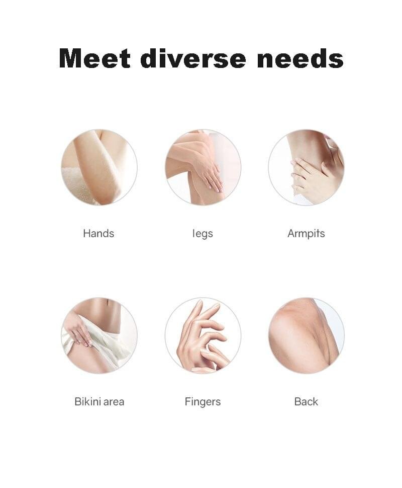 Facial Hair/Eyebrow Hair Razor Pack of 3 (Assorted Color) - Image 6