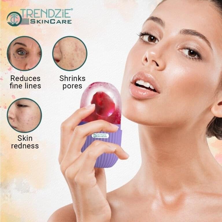 Ice Roller – Reusable Facial Tool for Radiant, Tightened Skin (Assorted Colors) - Image 4