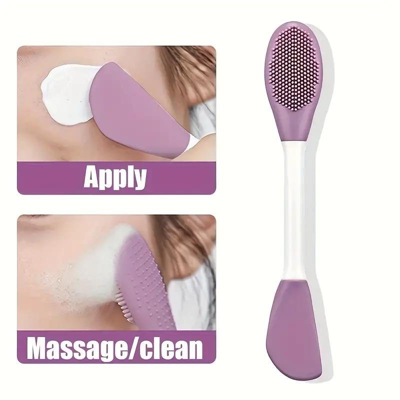 Silicone Face Mask Applicator & Facial Massager (Assorted Color) - Image 3
