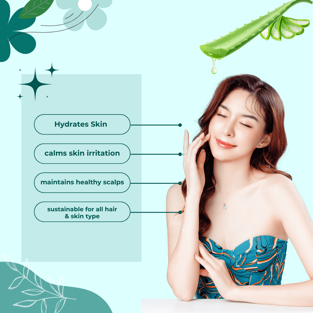 Aloe Vera Gel Multipurpose (For Skin & Hair) - Image 7