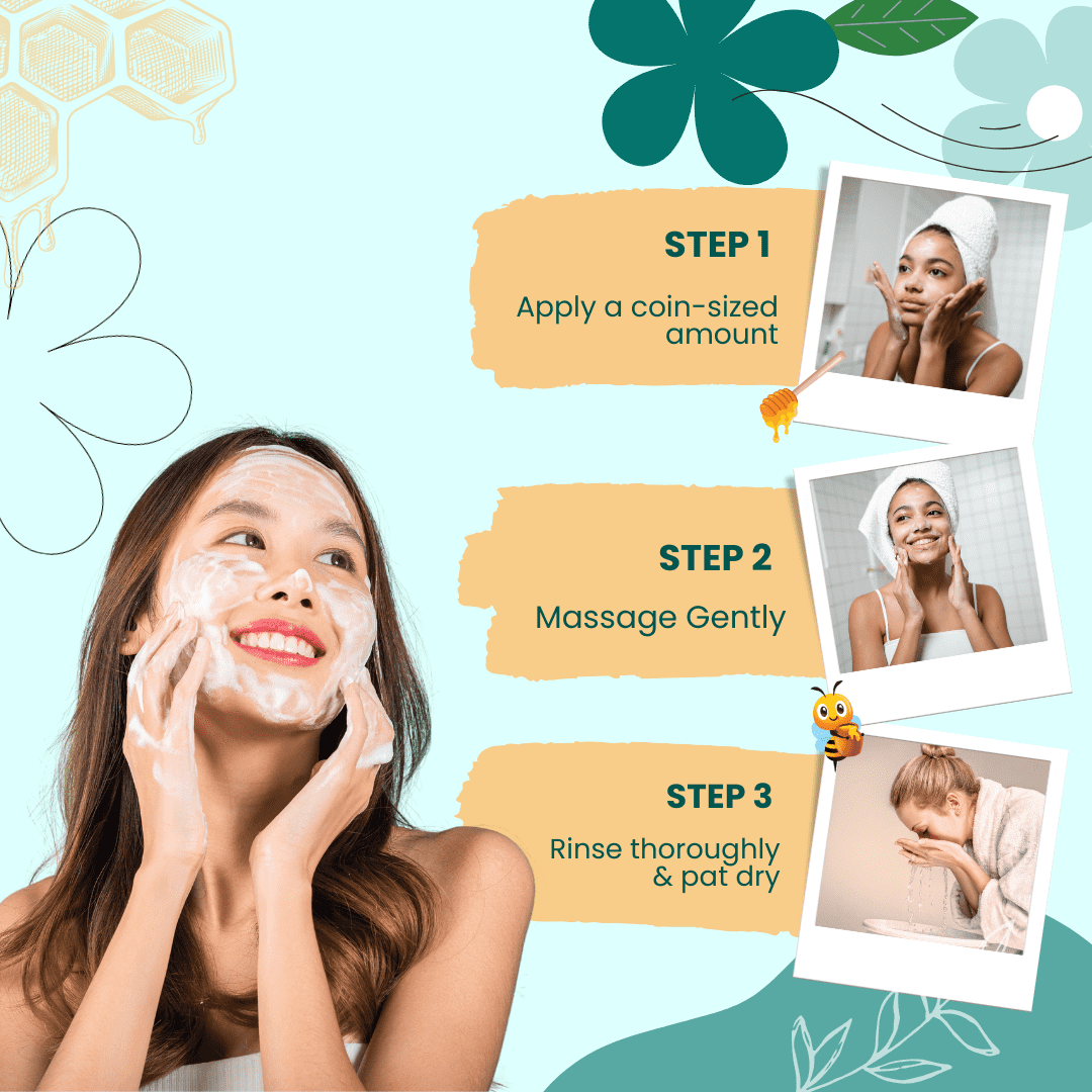 Honey Face Wash For Visibly Flawless Skin - Image 2