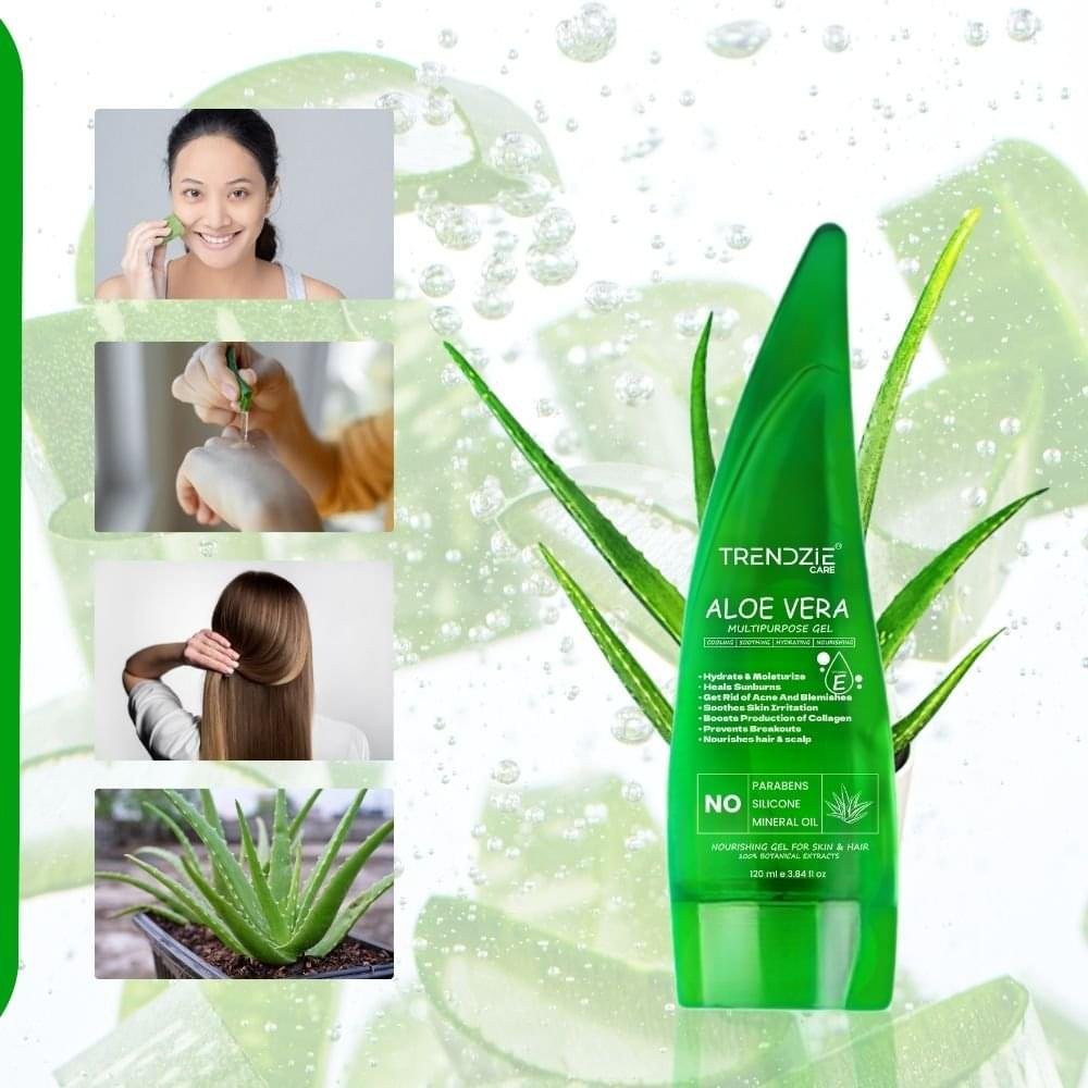 Aloe Vera Gel Multipurpose (For Skin & Hair) - Image 3